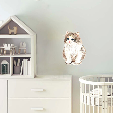 Sevimli Kedi Sticker