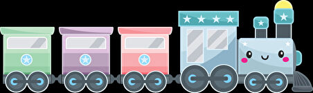 Tren Duvar Stickerı