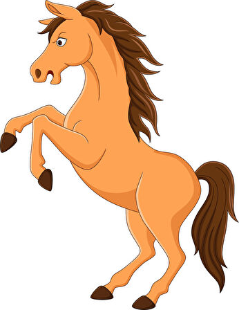 Şahlanan At Duvar Stickerı