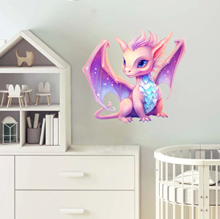 Sevimli Ejder Sticker 1