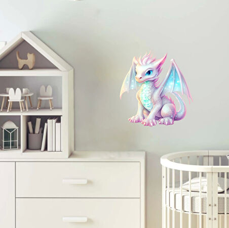 Sevimli Ejder Sticker 6