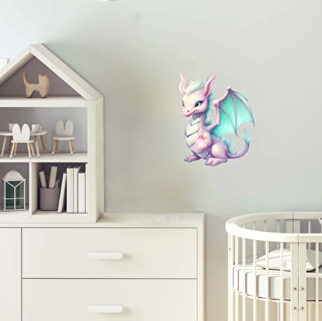 Sevimli Ejder Sticker 8