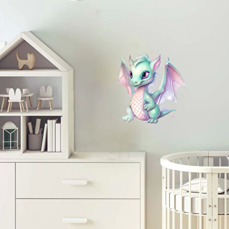 Sevimli Ejder Sticker 10