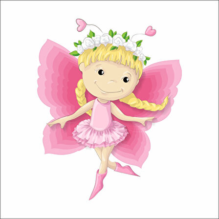 Sevimli Peri Sticker