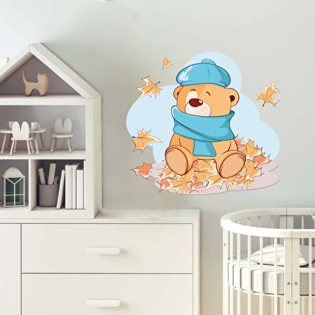 Sonbahar Ayıcık Sticker