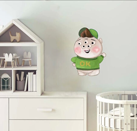 Tek Gözlü Kahraman Mike Duvar Dekoru