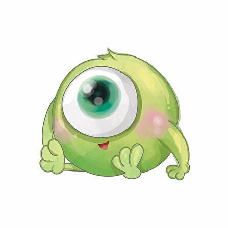 Gülümseyen Bebek Mike Duvar Dekoru