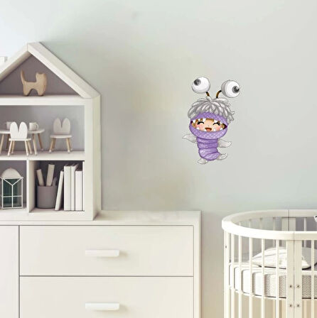Boo'nun Eğlenceli Canavar Hali Duvar Dekoru