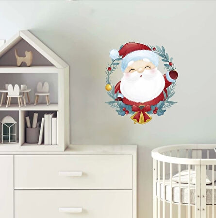 Noel Baba Duvar Sticker