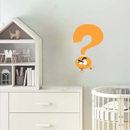 Soru İşareti Duvar Sticker'ı