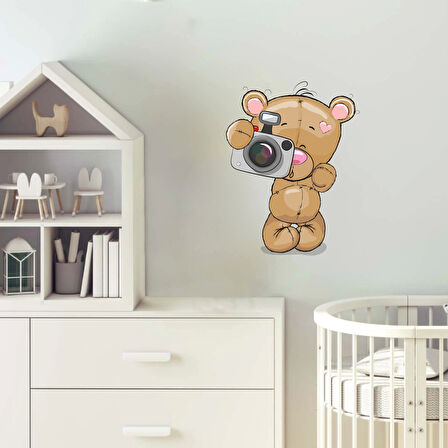 Fotoğraf Çeken Ayıcık Sticker