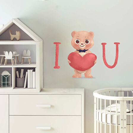 I love You Ayıcık Sticker