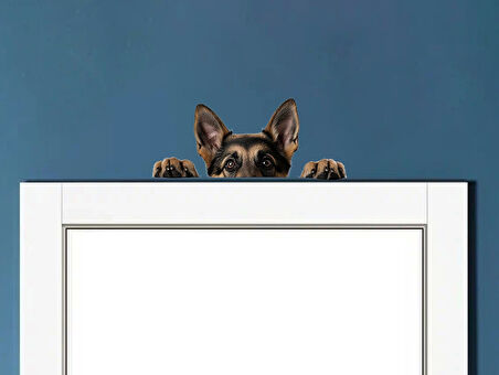 Alman Kurdu Köpek Duvar Sticker'ı