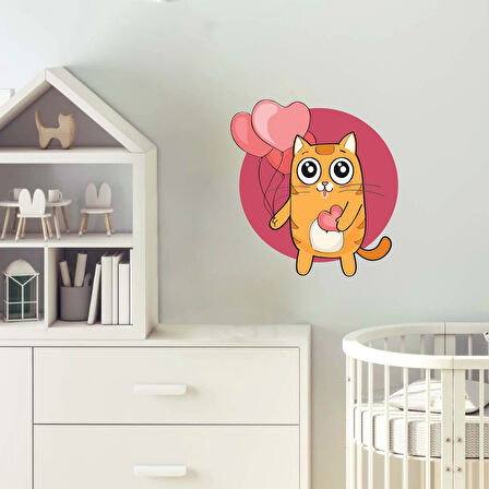 Kalpl, Balonlu Kedi Sticker