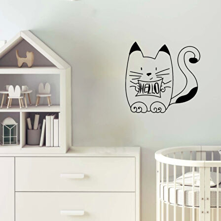 Hello Kedi Sticker