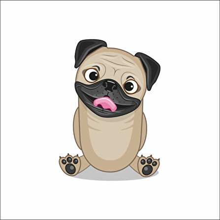 Sevimli köpek Sticker