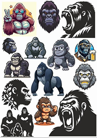 Goril Sticker Set