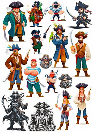 Korsan Sticker Set -1