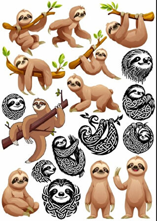 Tembel Hahyvan Sticker SEt