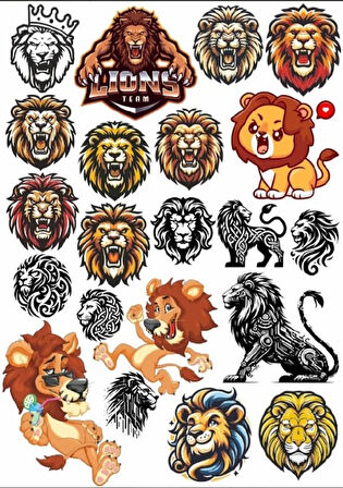 Aslan Sticker Set