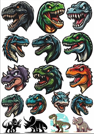 Dinazor Sticker SEt