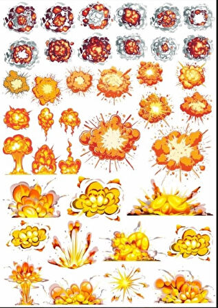 Ateş Sticker SEt