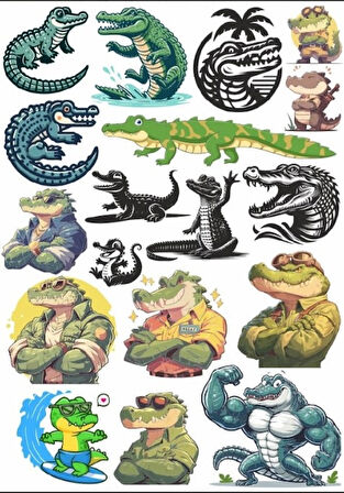 Tİmsah Sticker Set