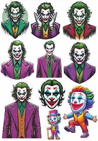 Joker Sticker Set