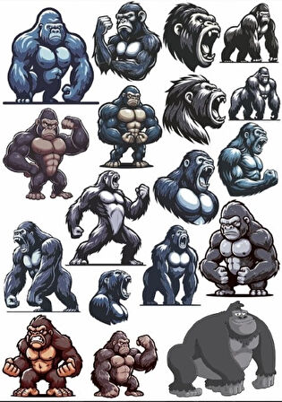 Goril Sticker Set