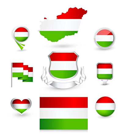 Macaristan Sticker Set