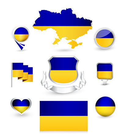 Ukrayna Sticker Set
