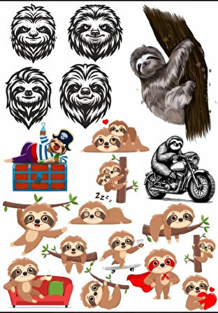 Tembel Hahyvan Sticker SEt