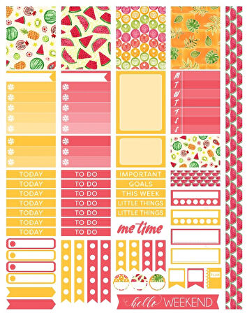 Planner Sticker Set