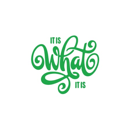 What is This Sticker 17x17 Cm Yeşil