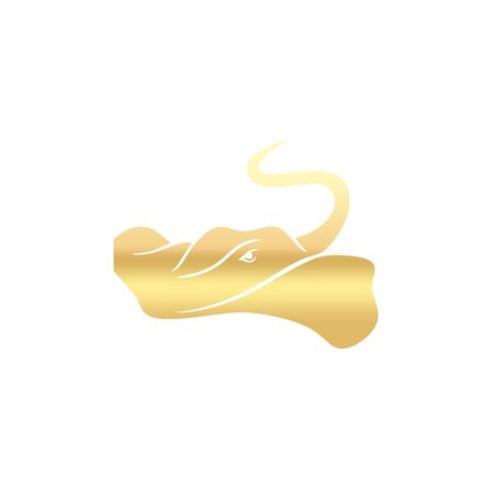 Vatoz Sticker 17x17 Cm Gold