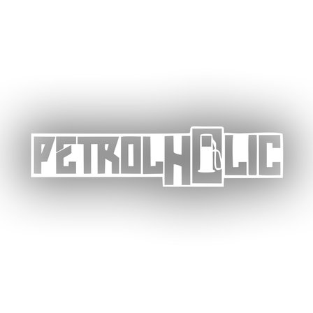 Petrol Sticker 17x17 Cm Beyaz