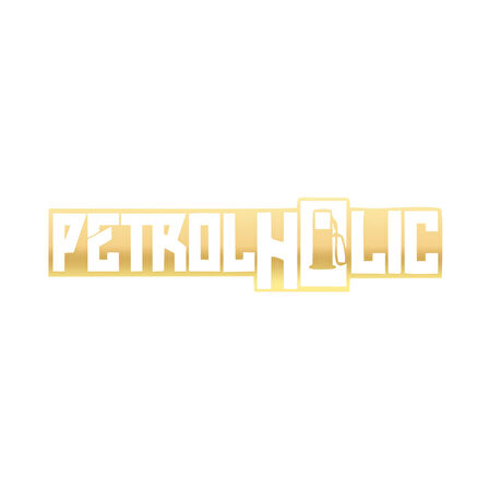 Petrol Sticker 17x17 Cm Gold