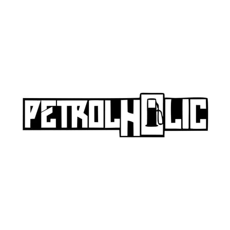 Petrol Sticker 17x17 Cm Siyah