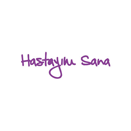 Hastayım Sana Araba Sticker 17x17 Cm Mor