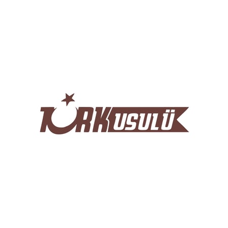 Türk Usulü Araba Sticker 17x17 Cm Kahverengi