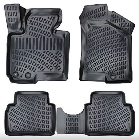 Rizline Hyundai ix35 2009-2015 3d Havuzlu Paspas