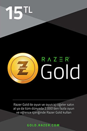 Razer Gold 15 TL