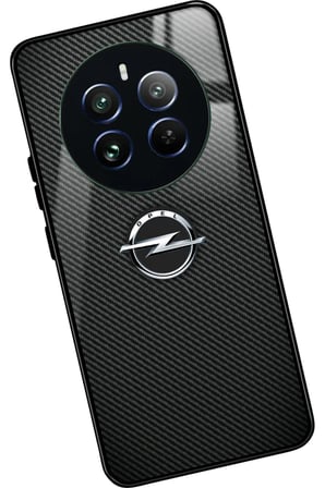 Realme 12 Uyumlu Araba Logosu Tasarımlı Parlak Silikon Kılıf