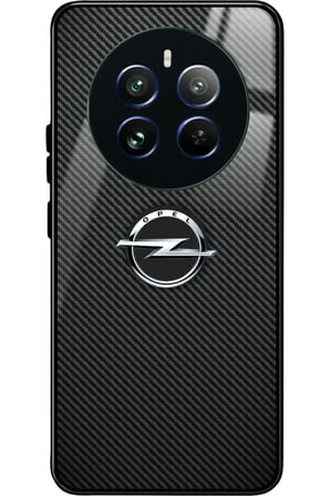 Realme 12 Uyumlu Araba Logosu Tasarımlı Parlak Silikon Kılıf