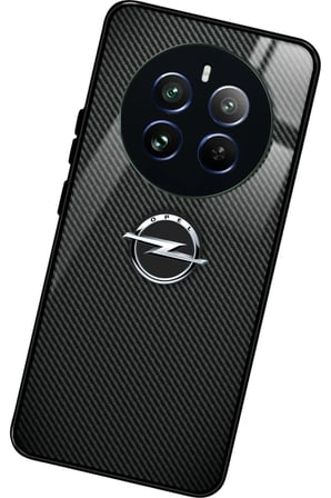Realme 12 Uyumlu Araba Logosu Tasarımlı Parlak Silikon Kılıf