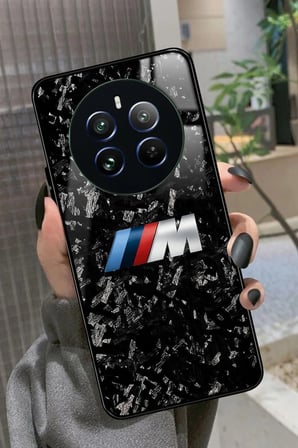 Realme 12 Uyumlu Araba Tasarımlı Parlak Silikon Kılıf