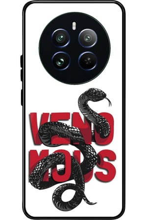 Realme 12 Uyumlu Veno Mous Tasarımlı Parlak Silikon Kılıf
