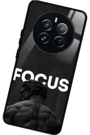 Realme 12 Uyumlu Gym Tasarımlı Parlak Silikon Kılıf
