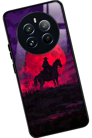 Realme 12 Uyumlu RDR2 Tasarımlı Parlak Silikon Kılıf