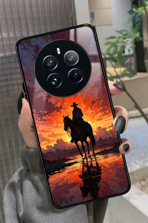 Realme 12 Uyumlu RDR2 Tasarımlı Parlak Silikon Kılıf